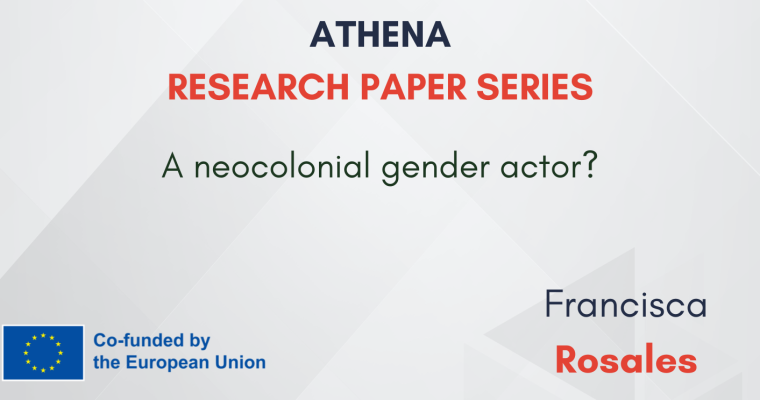 Research paper Nº10: “A neocolonial gender actor?”