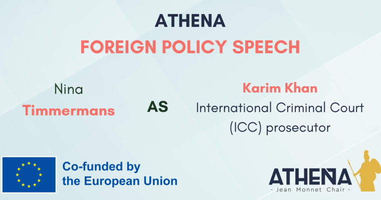 FOREIGN POLICY SPEECH N°15: Nina Timmermans