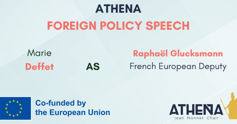 FOREIGN POLICY SPEECH N°21: Marie Deffet