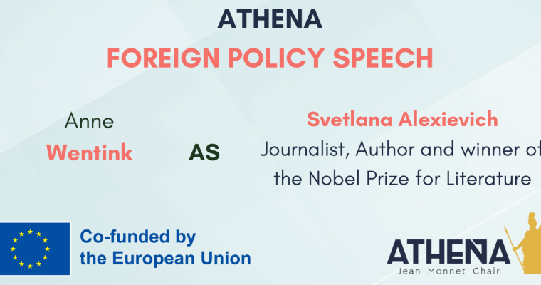 FOREIGN POLICY SPEECH N°24: Anne Wentink