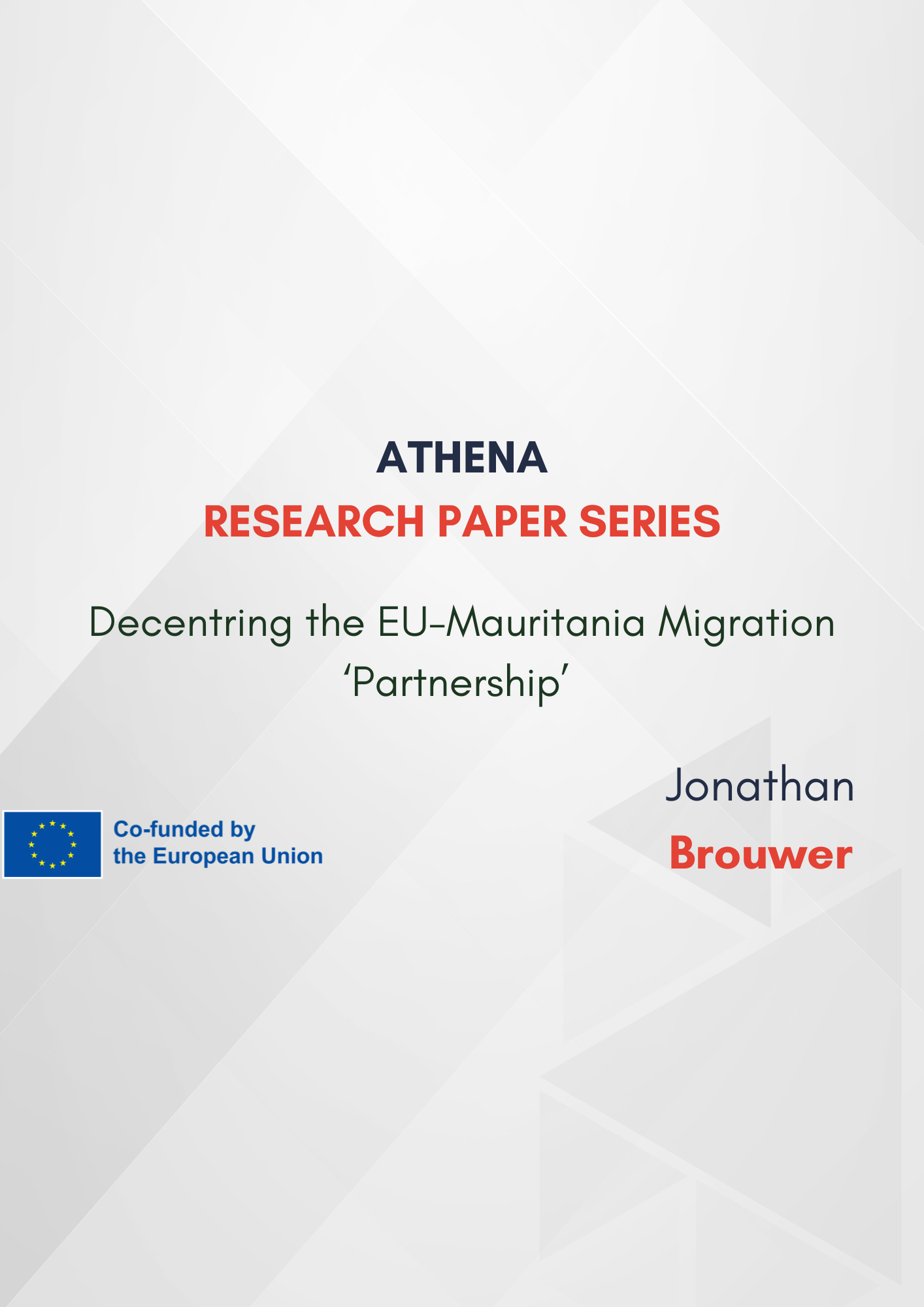 Research paper N°20: “Decentring the EU-Mauritania Migration ‘Partnership’”