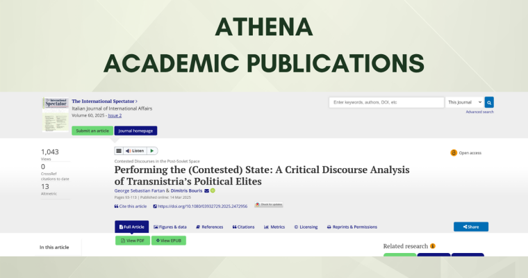 Performing the (contested) state: A critical discourse analysis of Transnistria’s political elites