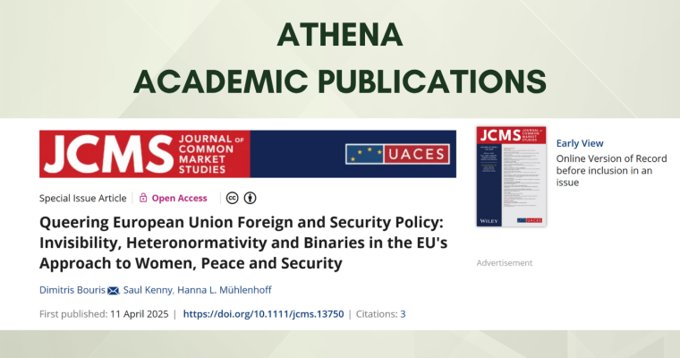 Queering European Union foreign and security policy: Invisibility, heteronormativity and binaries in the EU’s approach to Women, Peace and Security